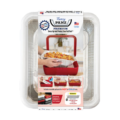 Fancy Panz® Premium - White, Includes Hot/Cold Gel Pack